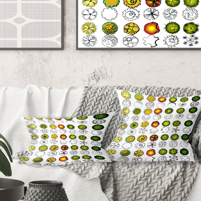 Coussin Retro, 16 po x 1 po