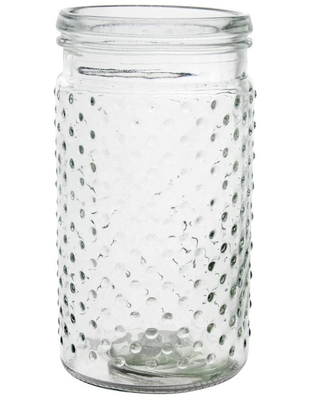 Kaysa Glass Table Vase, 7.5" H x 3.9" W x 3.9" D
