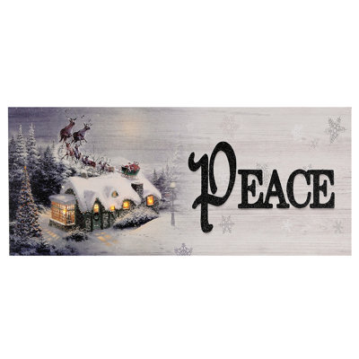 Art mural sur toile Peace Peace