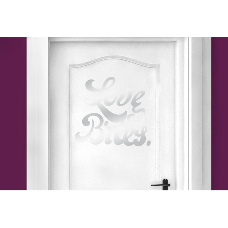 Wall Decal, Shiny Silver