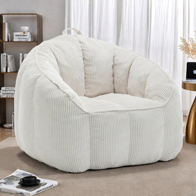 Giant Bean Bag Chair Sofa with Armrests for Adults and Teens