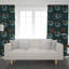 Paire de rideaux obscurcissant en polyester Fareham-989423908