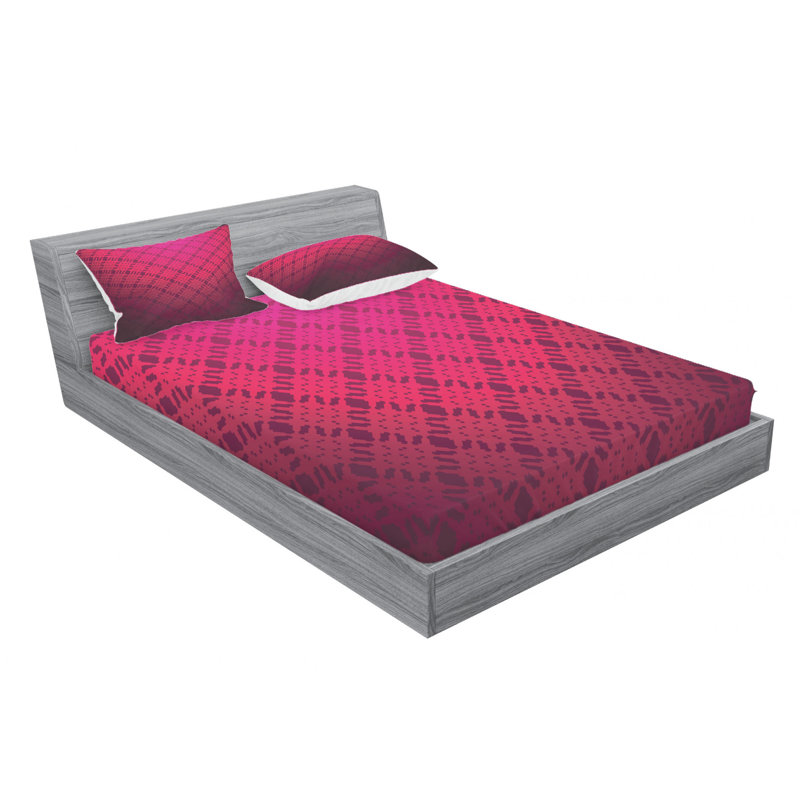 Microfiber Geometric Sheet Set
