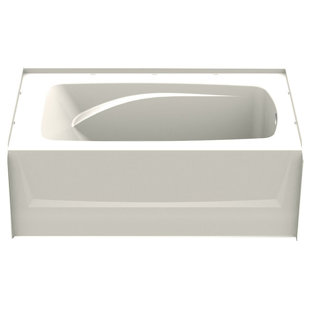 60'' x 37.25'' Soaking Composite Bathtub