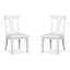 Table de salle à manger extensible à tréteaux avec 6 chaises d'appoint et crédence Gelinas-124446054