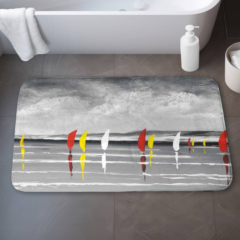 Bellas Microfiber Non-Slip Bath Mat