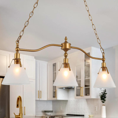 Luminaire suspendu 3 lumières Herdon