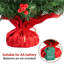 Lighted Artificial Fir Christmas Tree-263304472