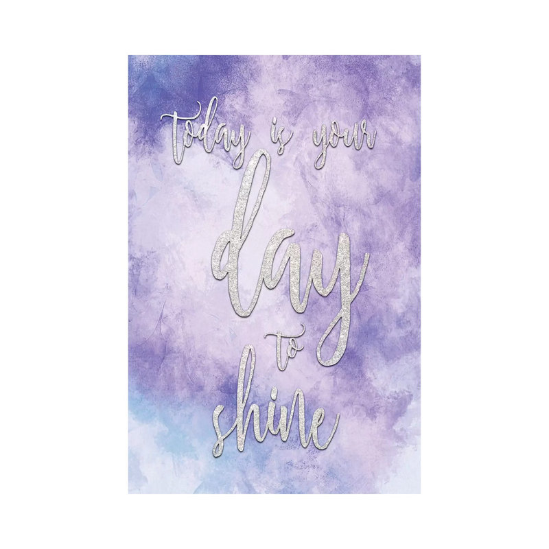 Today Is Your Day by Kimberly Allen - Print on Canvas, Wrapped Canvas, 45.72cm H x 30.48cm W x 1.91cm D
