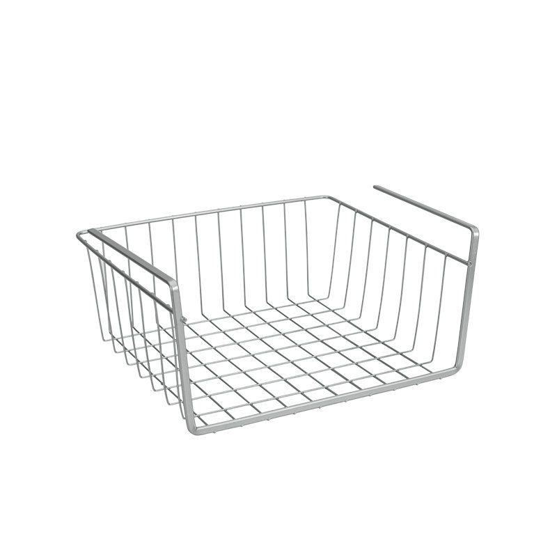Kanguro Cupboard Basket 30 Cm Silver