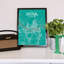 Seoul City Map - No Frame Print-1229317324