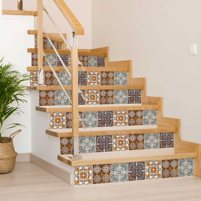 Vinyl Peel and Stick Field Tile, 7 po x 7 po