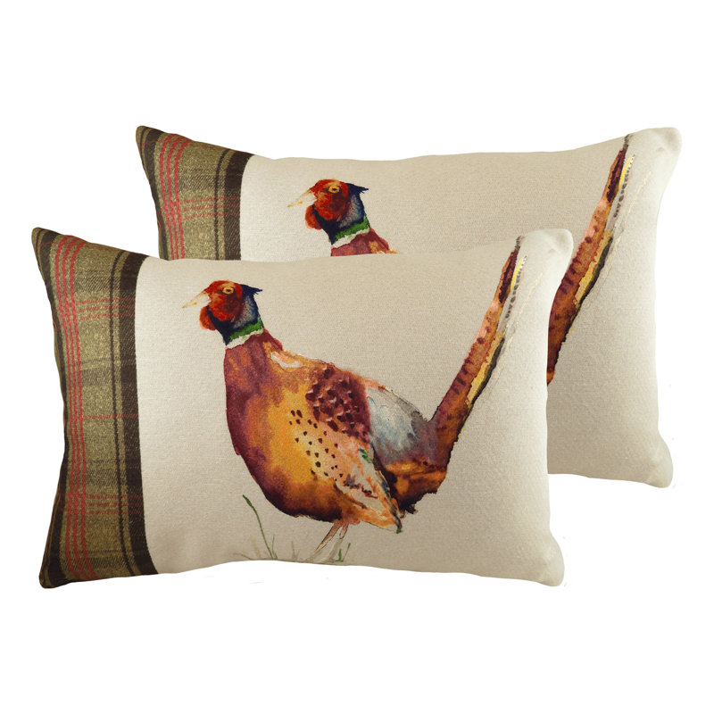 White Rectangular Cushion