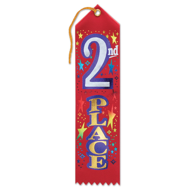 Ruban sportif 2e place award