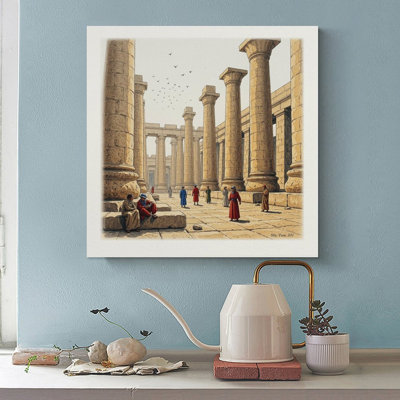 Canvas Wall Art Karnak-2 Vintage Poster Print Home Decor
