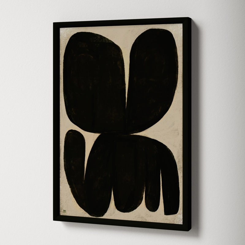 Moth by StudioM, Black, 20" H x 14" W x 1.25" D