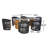 7 Pc. Teak & Black Rope Oval Dining Set With Sunbrella® Cushions