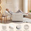 Fauteuil inclinable électrique beige-802212019