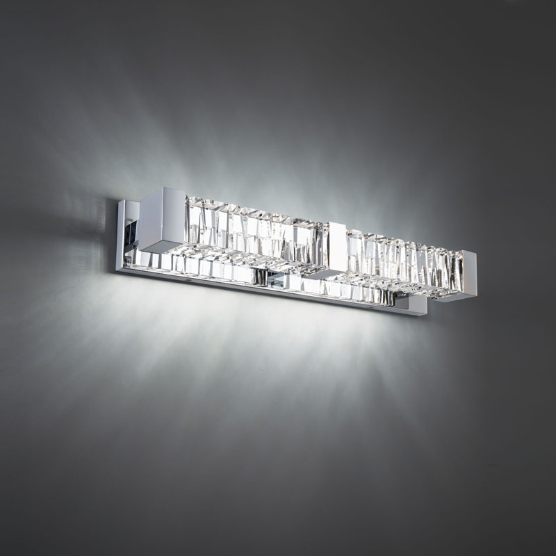 Guild 1 - Light LED Vanity Light, Polished Chrome