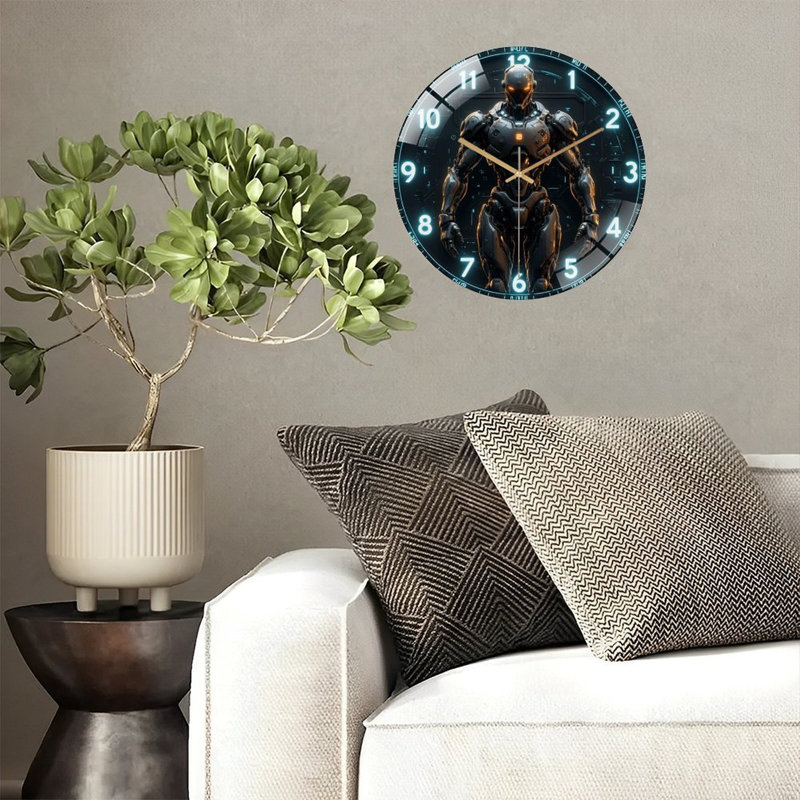 Horloge murale 12 po