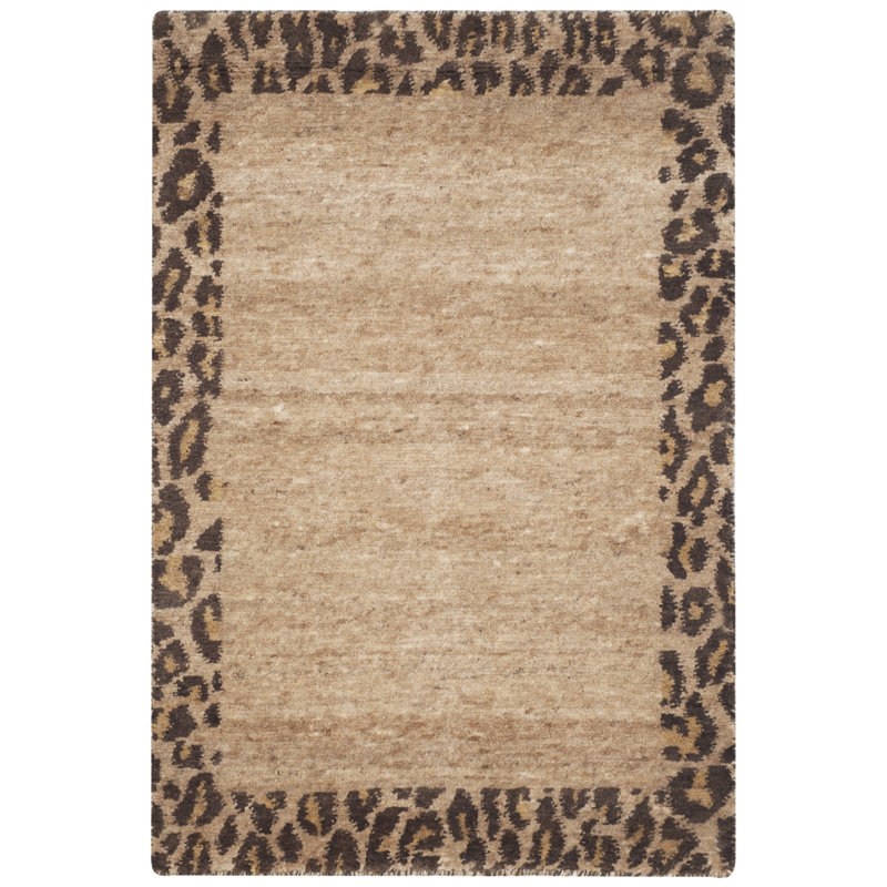 Ralph Lauren Caledon Wool Animal Print Rug, Rectangle 2' x 3'