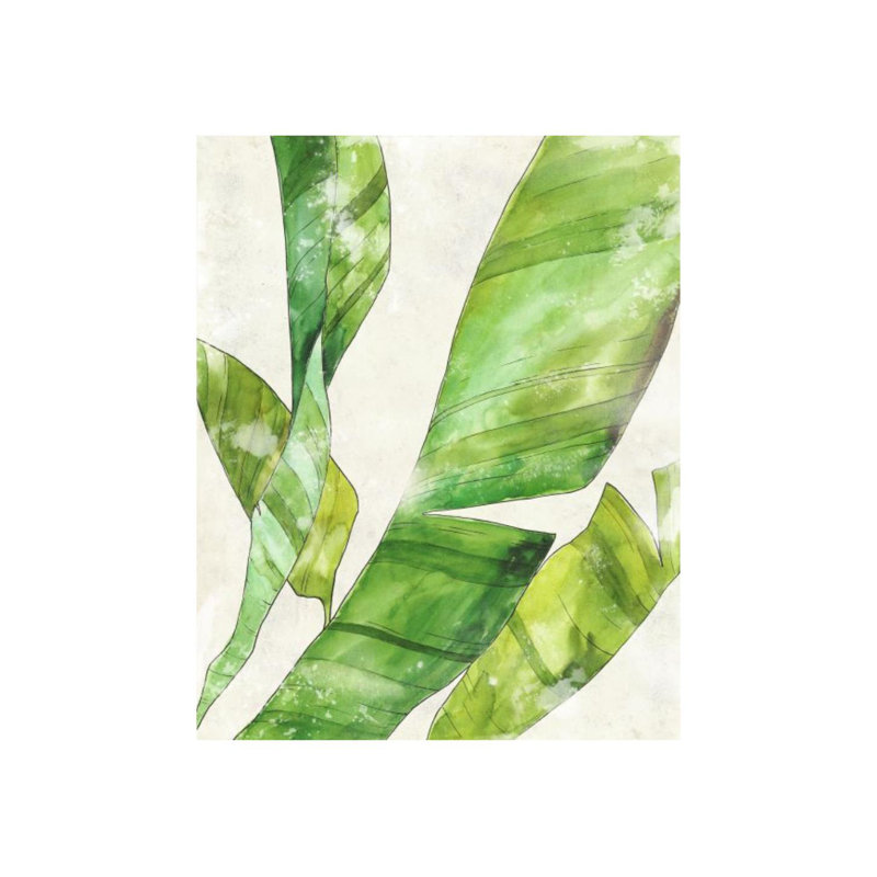 Tropical Vacation II Print by Barclay Butera, Image Brush Gel, 30" H x 24" W x 1.5" D