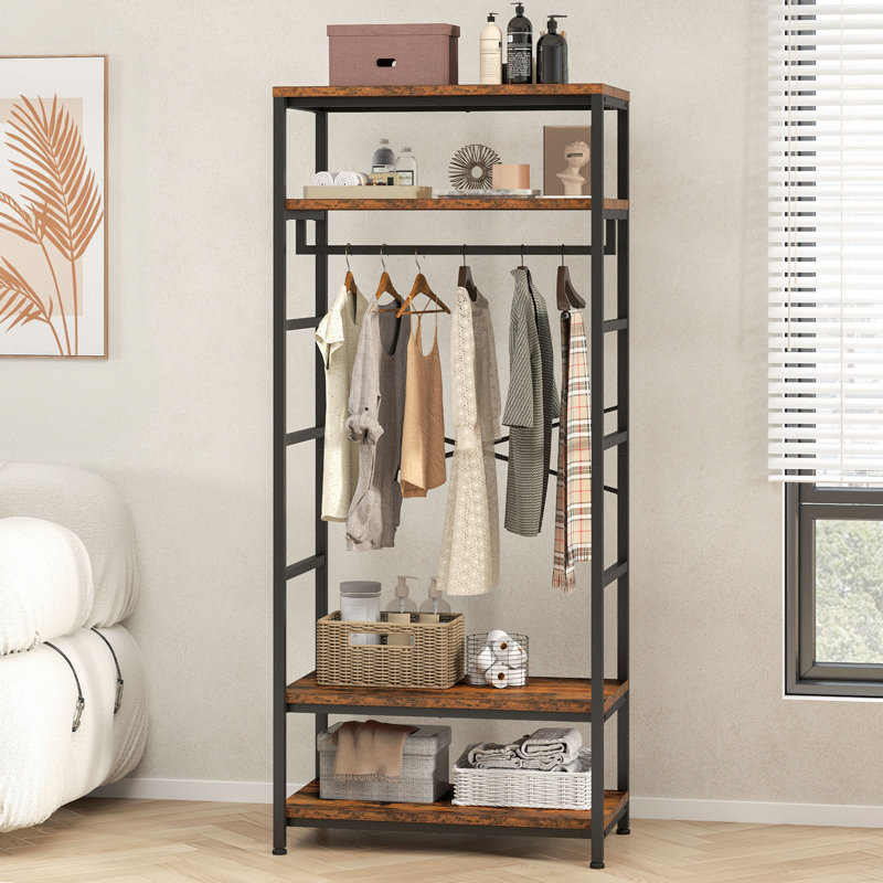 Hall Tree 80cm Wide with Bench and Shoe Storage