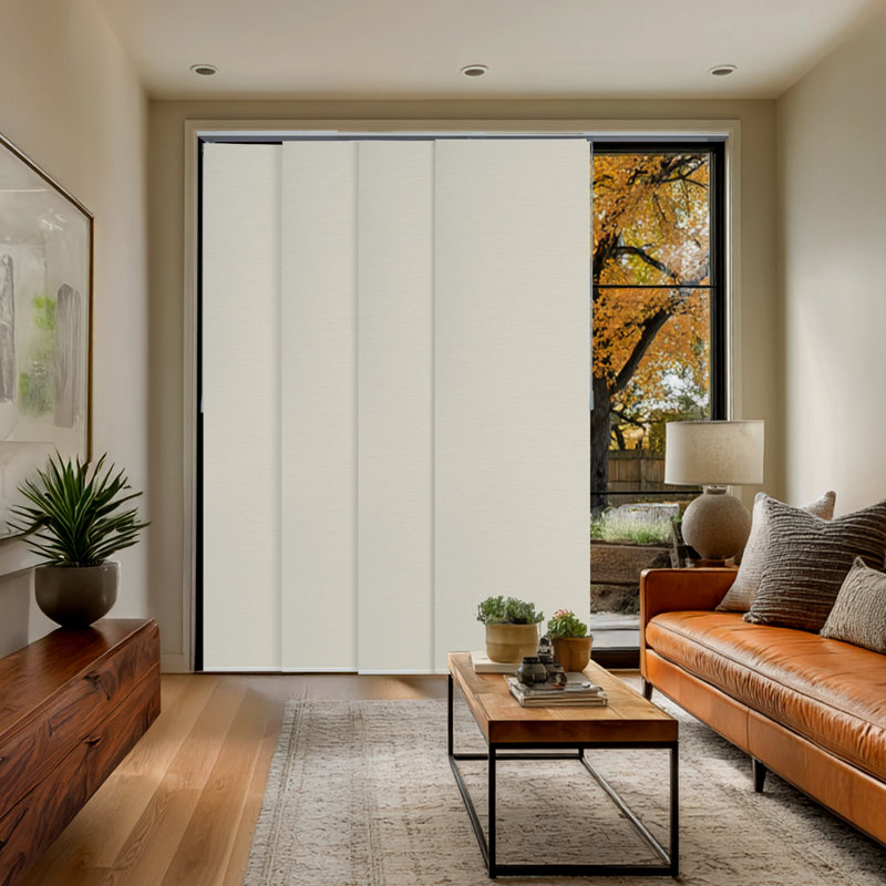Blackout Vertical Blind, Ivory