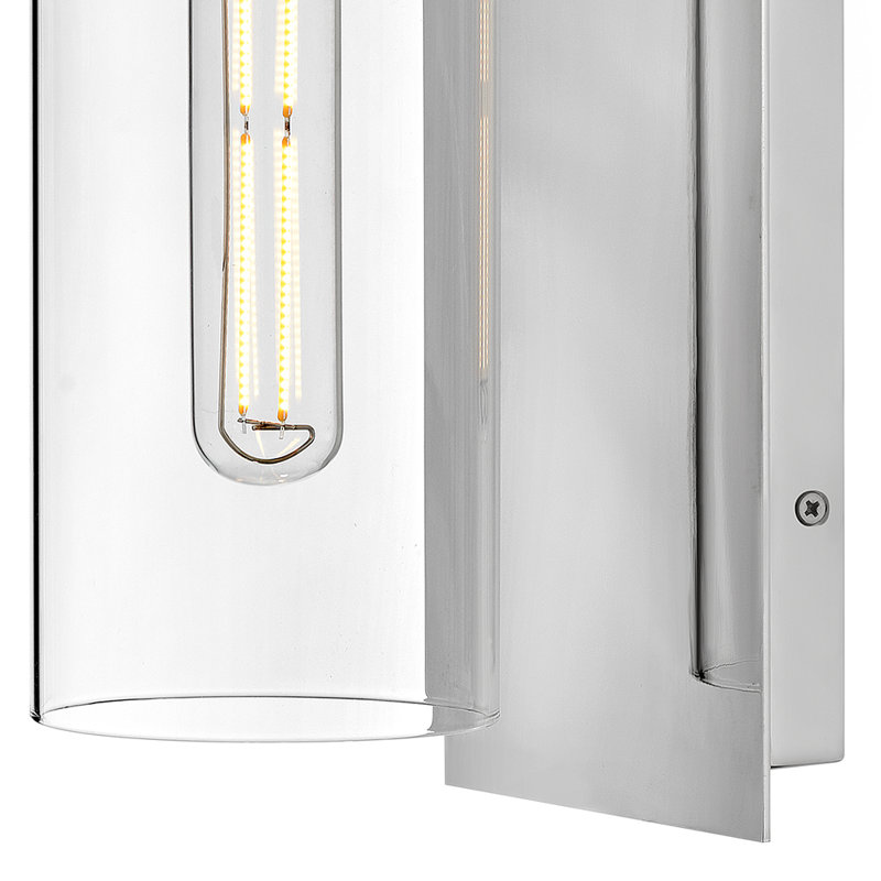 Chimere Armed Sconce, Polished Nickel