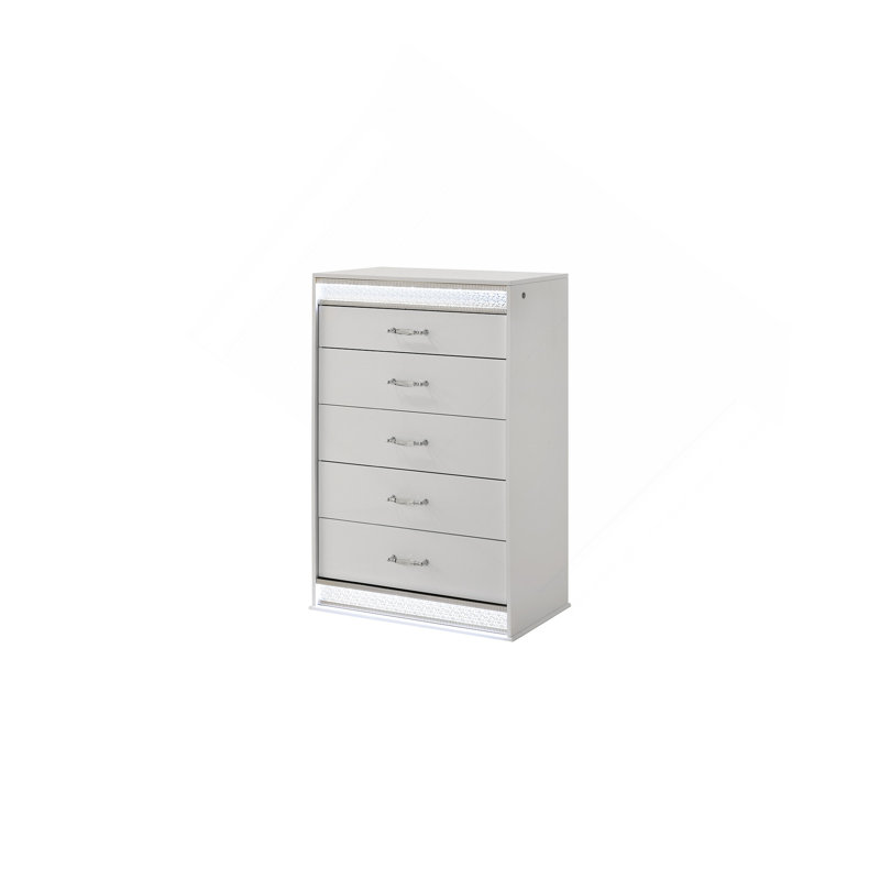 Commode 5 tiroirs Glam