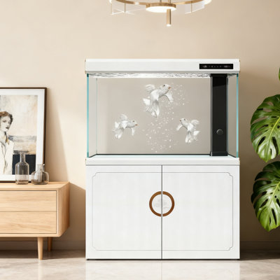 Intelligent Control Large Bottom-Filtered Ultra-Clear Aquarium Tank