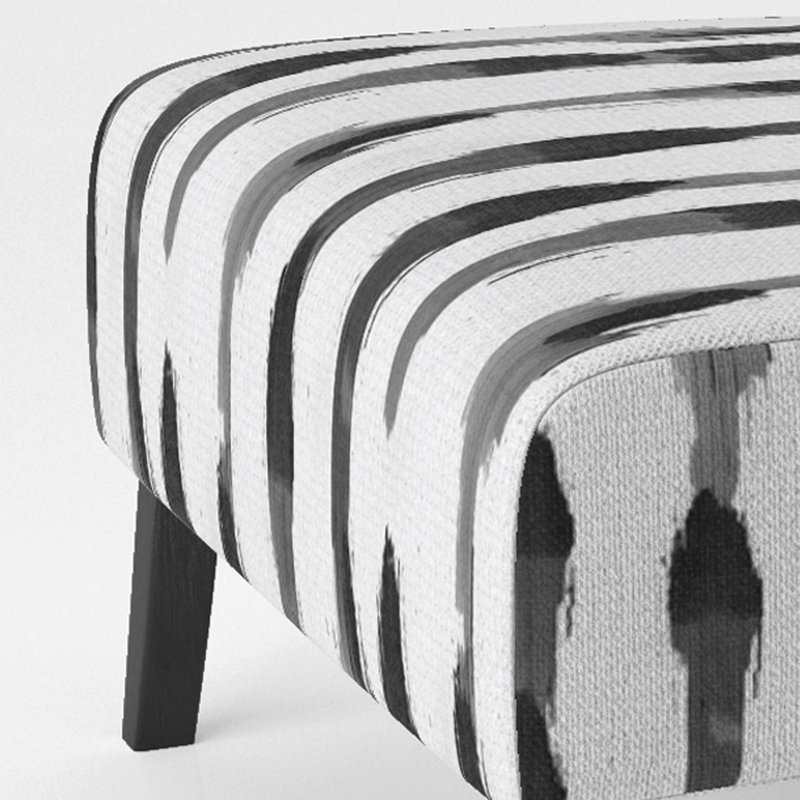 Fauteuil de chambre Modern, Pantoufle sans accoudoirs
