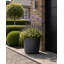 Ashley Round Egg Planter, Concrete Effect, Indoor and Outdoor Round Plant Pot with Drainage Hole-599791372-599791369