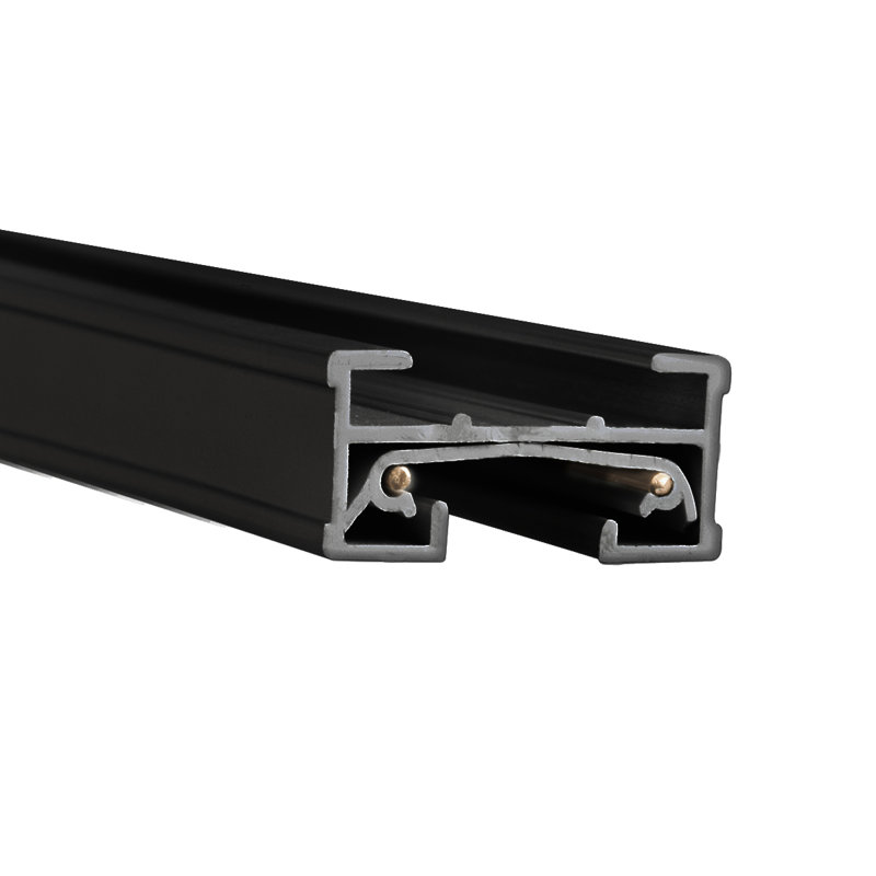 J Series System Track, 4 Feet, Black