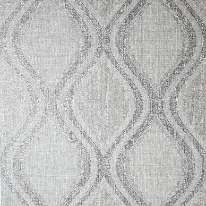 Papier peint Ignatius, Gris