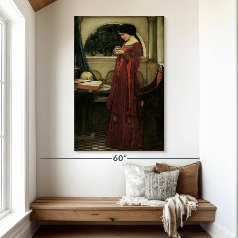 Leisha The Crystal Ball, 51" H x 34" W