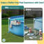 2-Pack Poolside Storage Basket with Cup Holder
