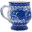 8 oz. Tasse en grès - nuances de bleu