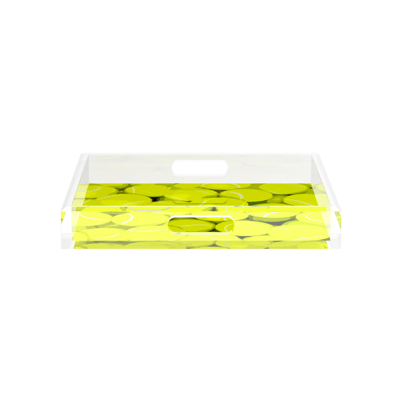 Decorative Tray, 2" H x 12" W x 12" D