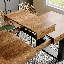 Table de salle à manger rectangulaire extensible-1936169342