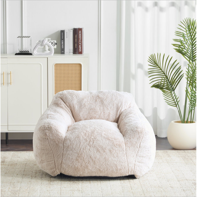 Fauteuil à billes Auch, beige
