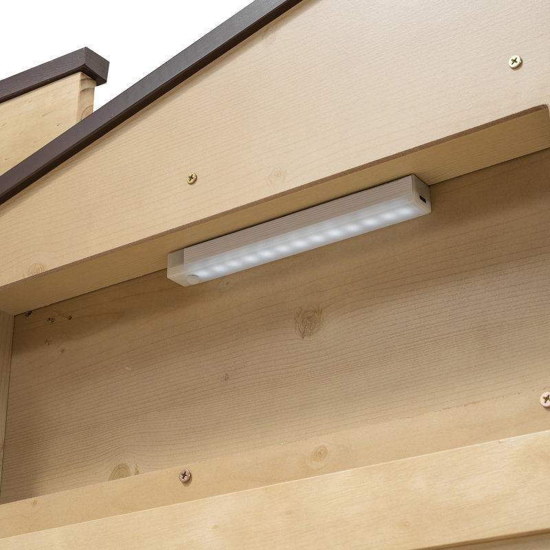 Lit simple avec tête de lit, rangement et tête de lit en forme de maison - tête de lit en bois avec tête de lit de style maison de noblesse