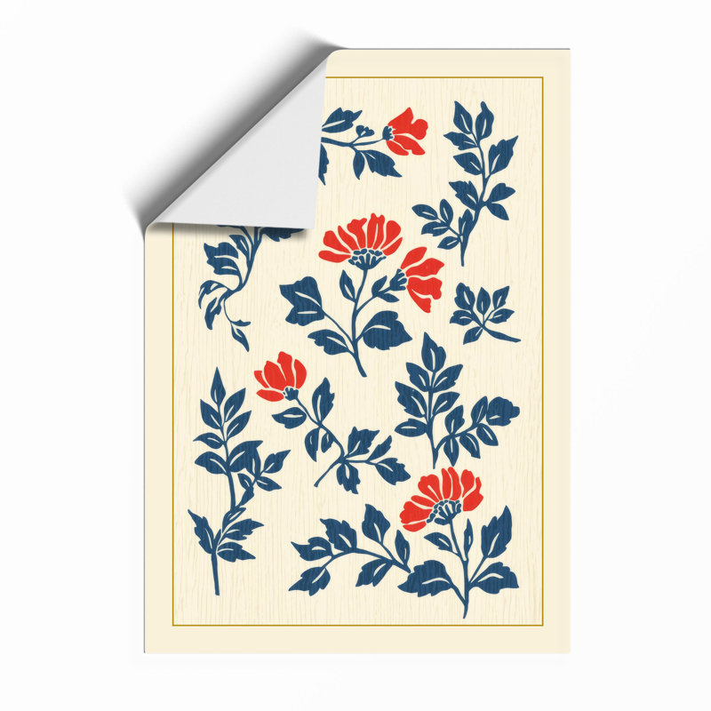 Scattered Botanicals Botanical - Framed Print, Unframed, A3 - 42.0 x 29.7 cm