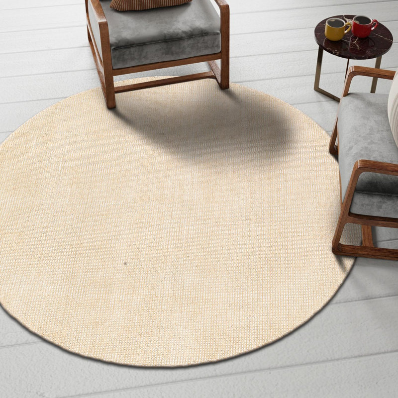 Tapis d'avoine Jill Zarin Farmhouse, Rond 3 pi 1 po