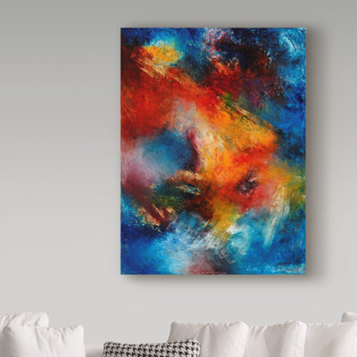 Barabbas 'A Star Is Born' Acrylic Painting Print on Wrapped Canvas