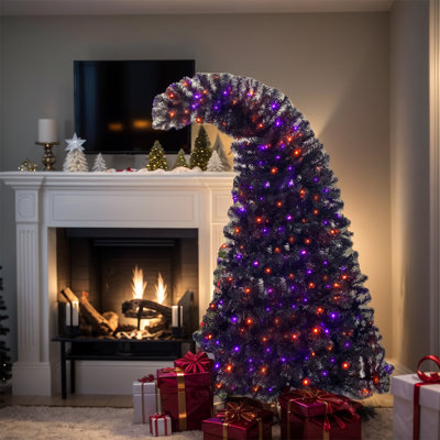 6ft Lighted Fir Christmas Tree