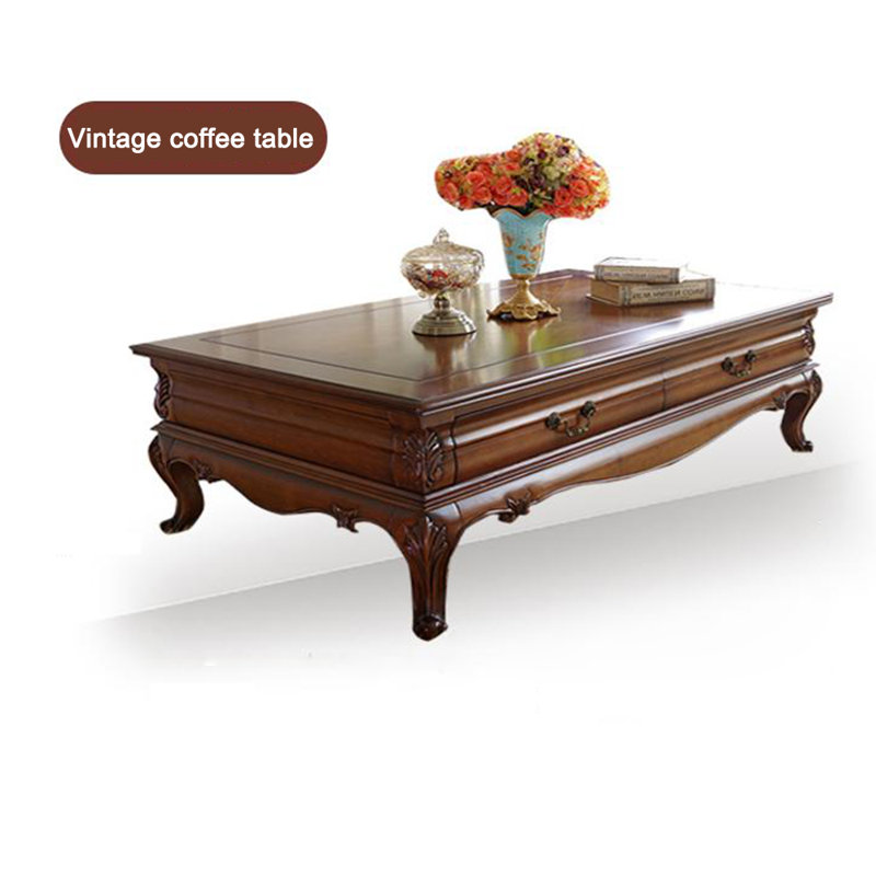 Durable circular coffee table