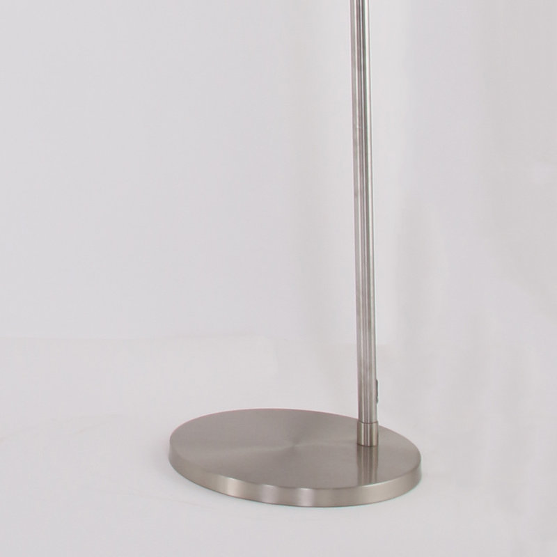 Sakamoto 208cm Arched Floor Lamp, Grey
