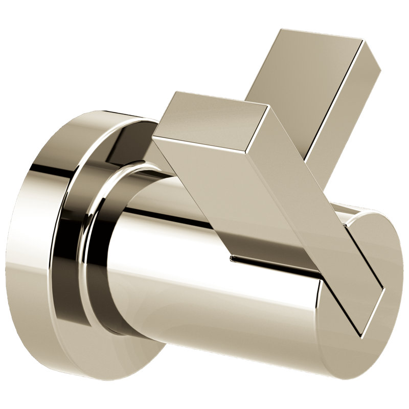 Litze® Double Robe Hook, Polished Nickel