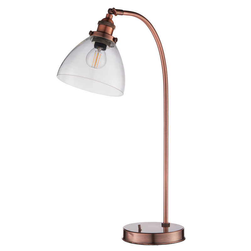 Anais Metal Desk Lamp, Copper